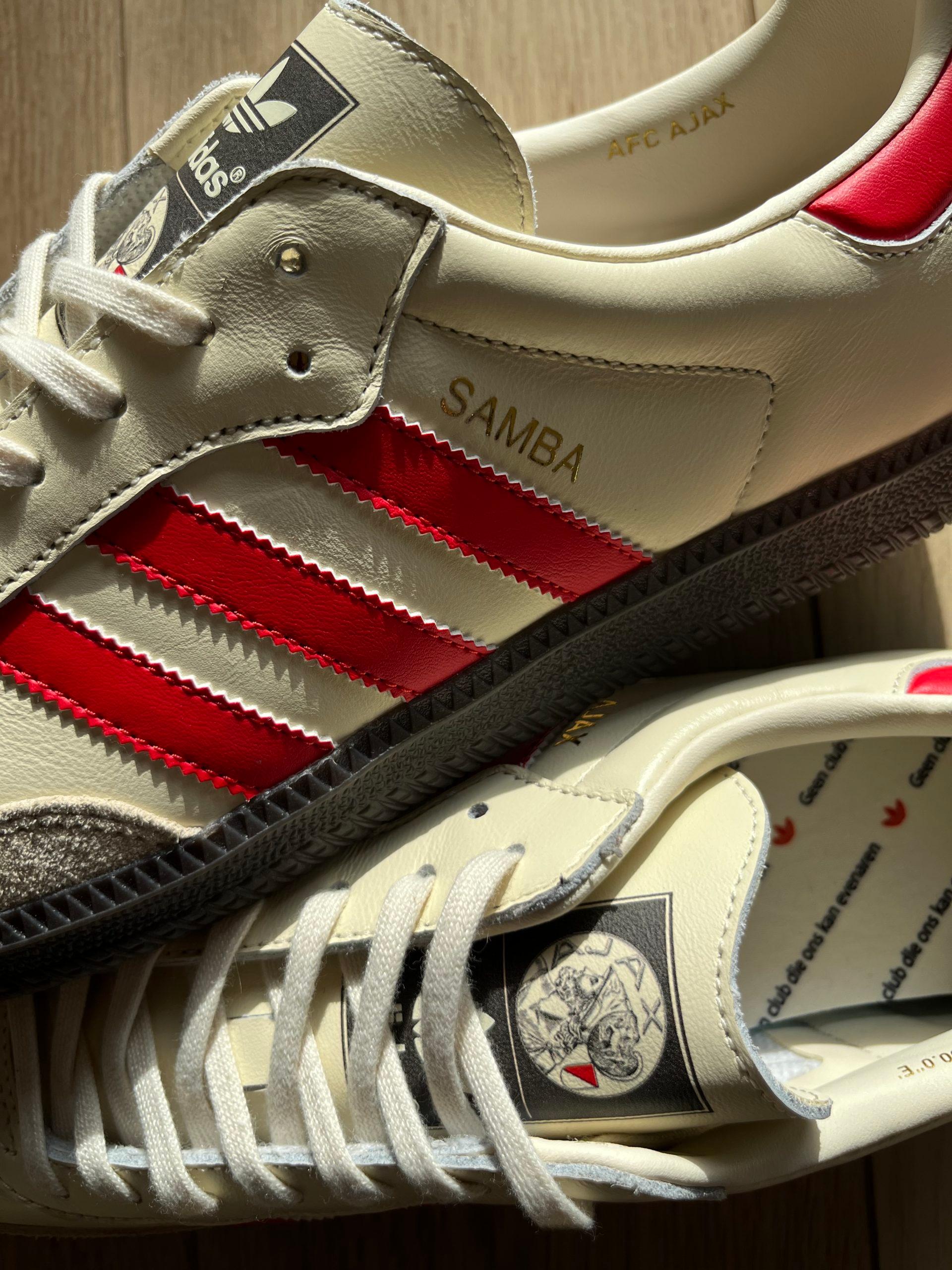 adidas Samba OG 'Ajax' Close up