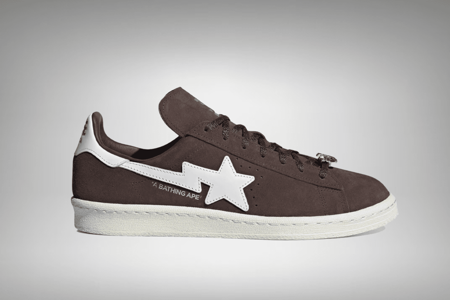 BAPE feiert 30-jähriges Jubiläum mit dem adidas Campus 80s 'Brown'