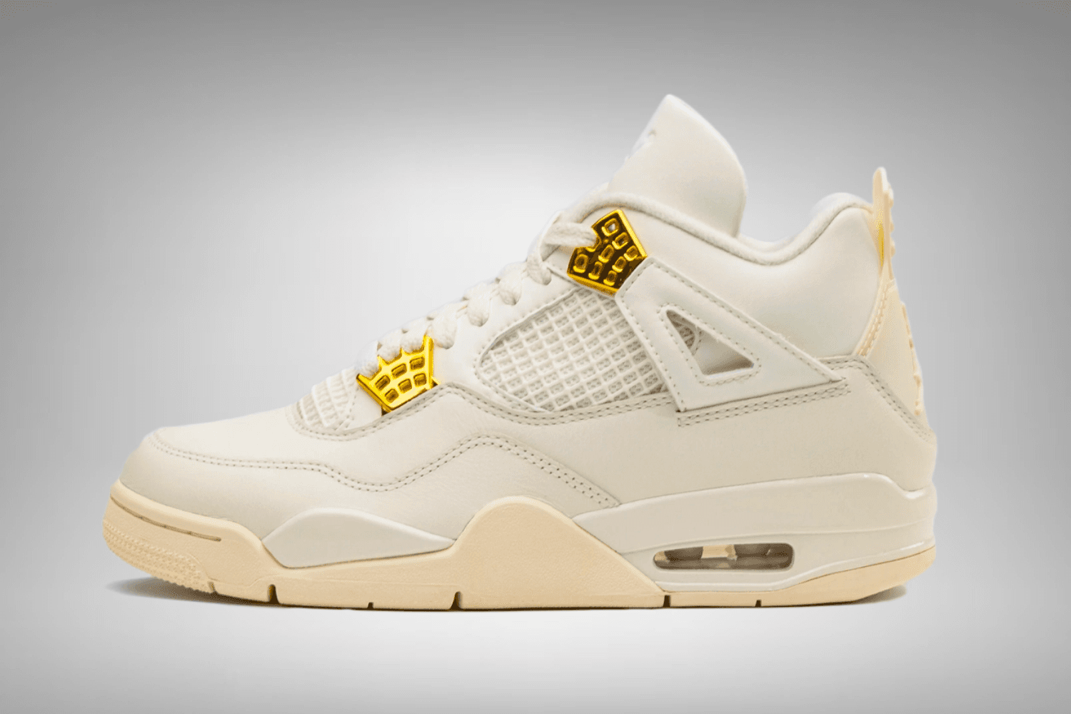 Der Air Jordan 4 WMNS 'Metallic Gold' wird 2024 erscheinen