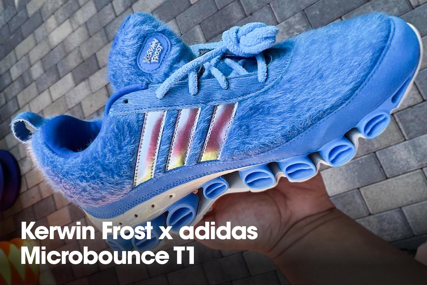 Have you seen the Kerwin Frost x adidas Microbounce T1 yet?