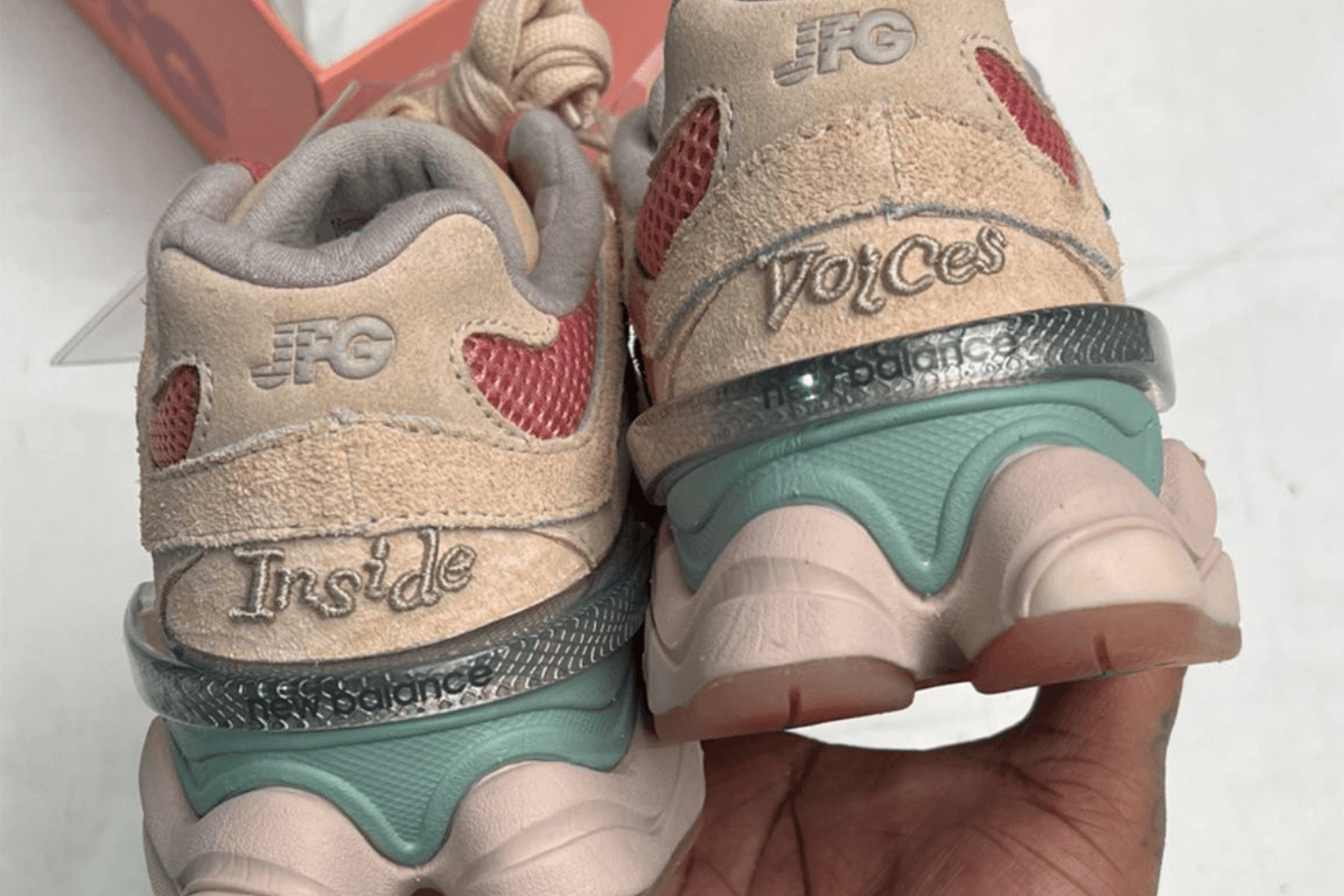 First images Joe Freshgoods x New Balance 9060