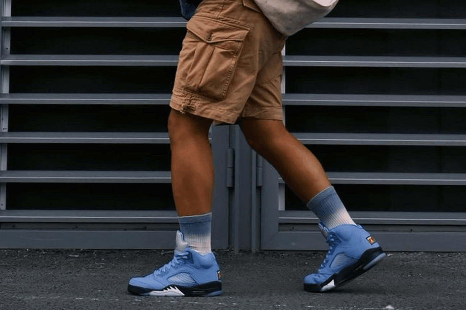 First look at the Air Jordan 5 in the iconic UNC colorway