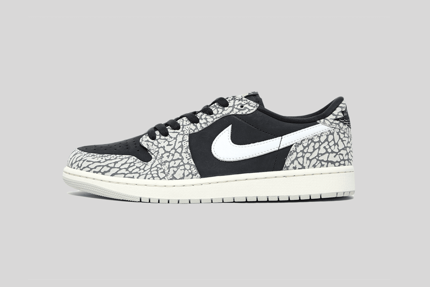 Air Jordan 1 Low 'Black Cement' ode to classic