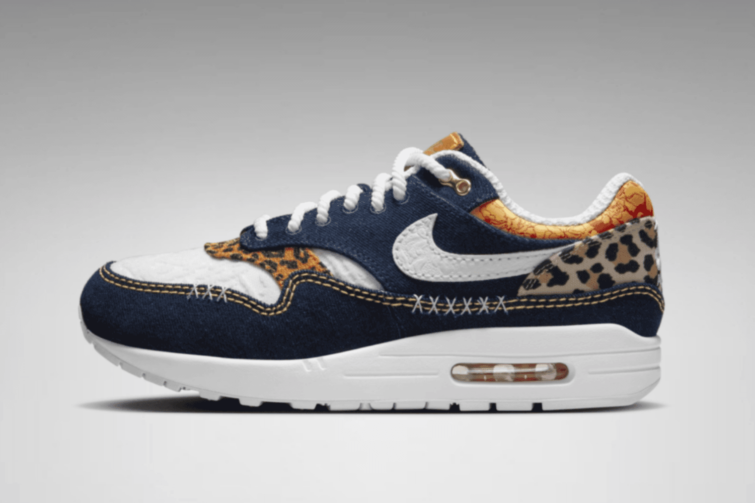 Nike brings us the Air Max 1 Premium 'Denim Leopard'