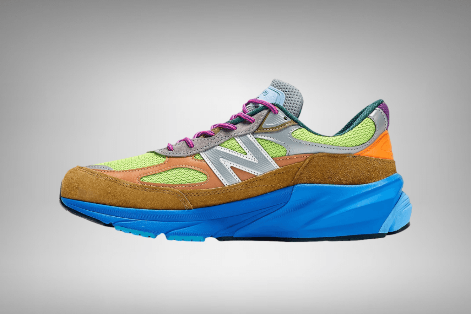 Action Bronson x New Balance 990V6 'Baklava' releases in 2023