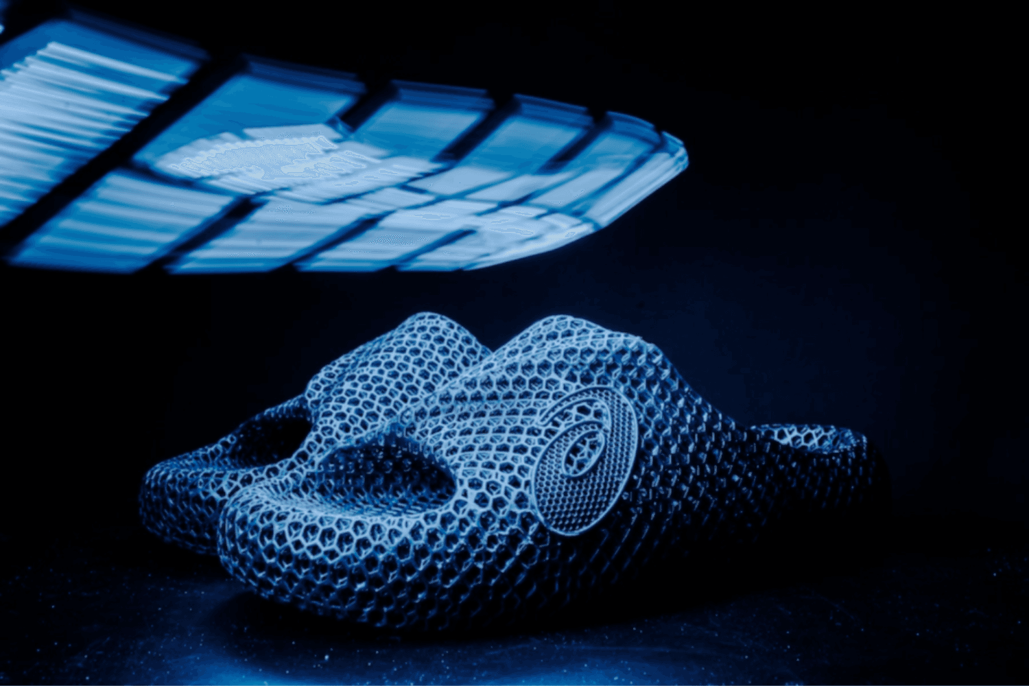 ASICS presents the ACTIBREEZE 3D Slide in 'Mako Blue'