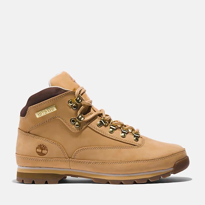 Timberland® 50th Edition Butters Euro Hiker Mid leren boot voor heren in Golden Butter