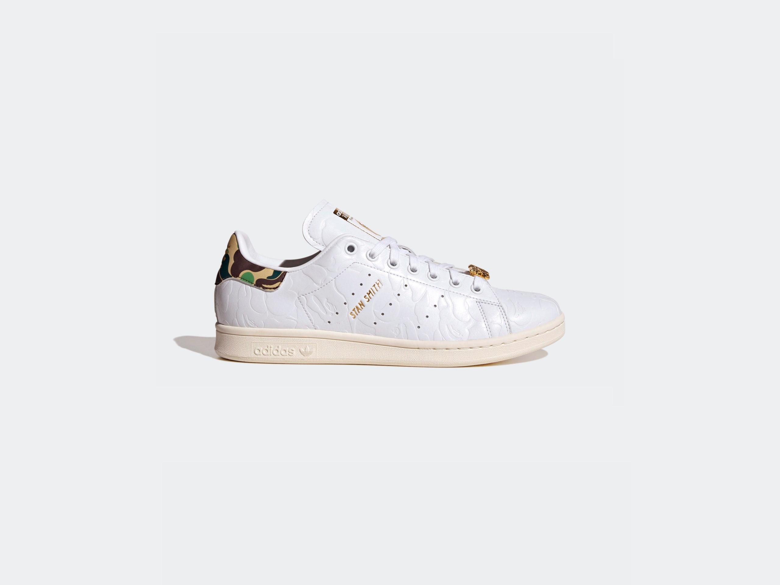 BAPE x adidas Stan Smith '30th Anniversary White'