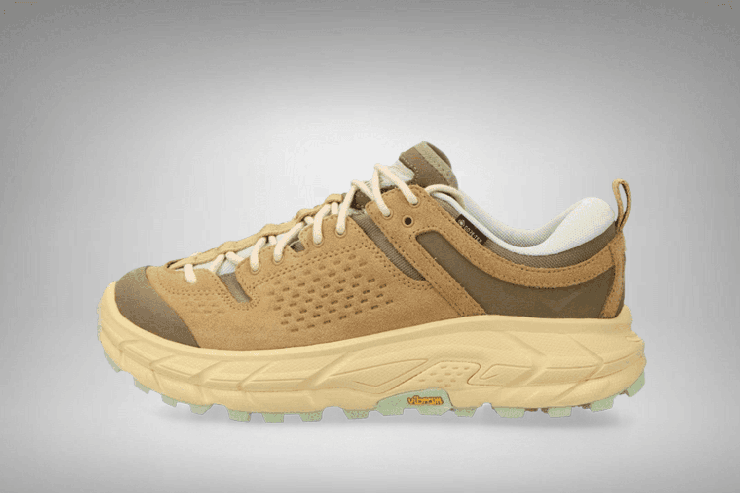 Release reminder: the Hoka Tor Ultra Low 'Wheat' drops soon