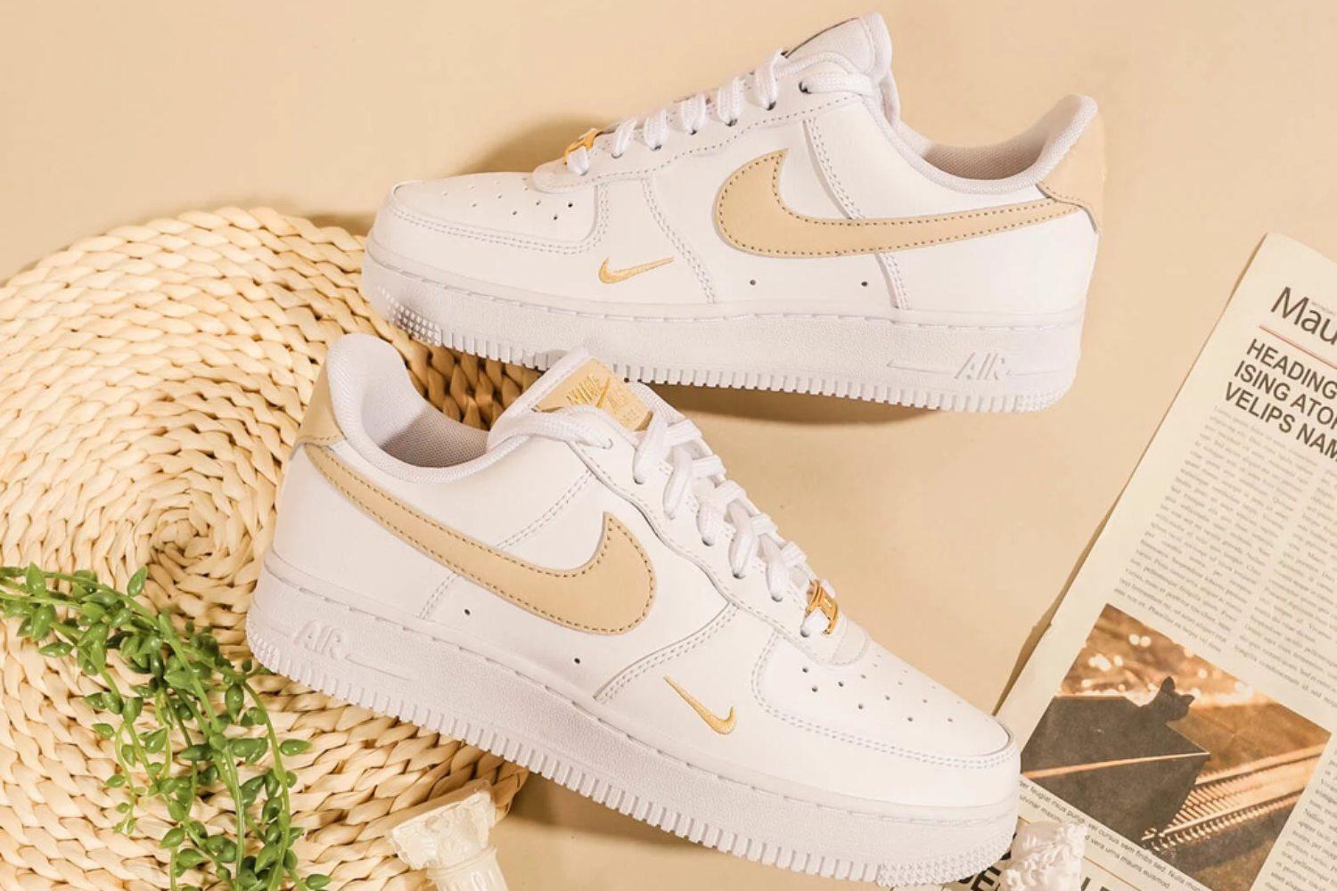 The Nike Air Force 1 '07 Essential 'Beige' is a summer favourite