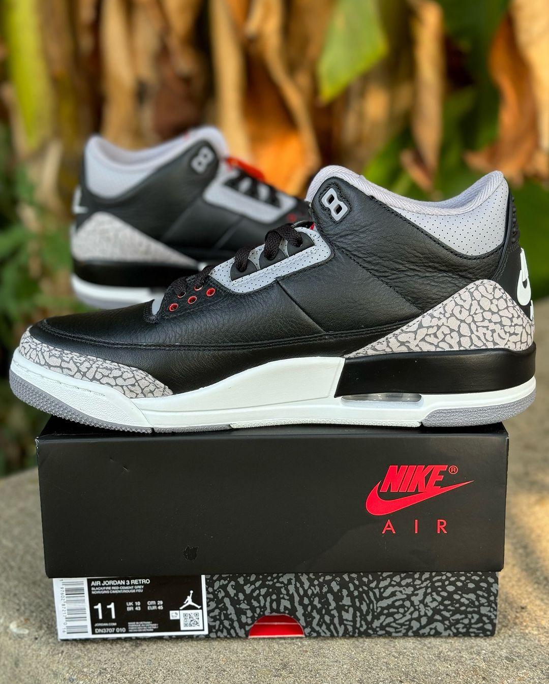 Air Jordan 3 Black Cement