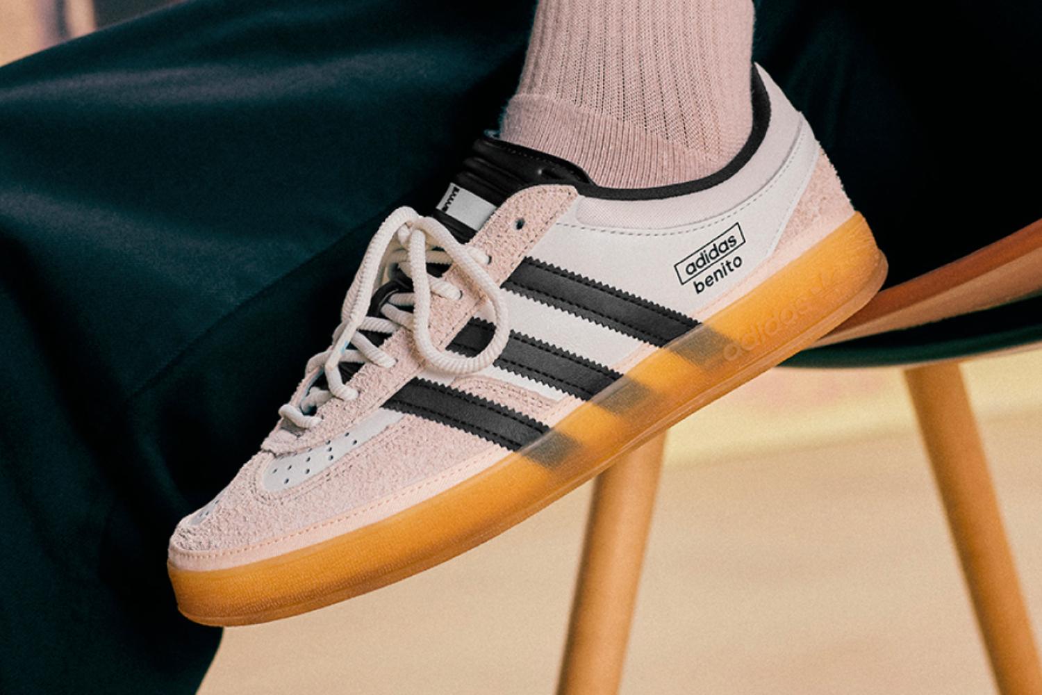 The Bad Bunny x adidas Gazelle Indoor ‘White’ is about to drop