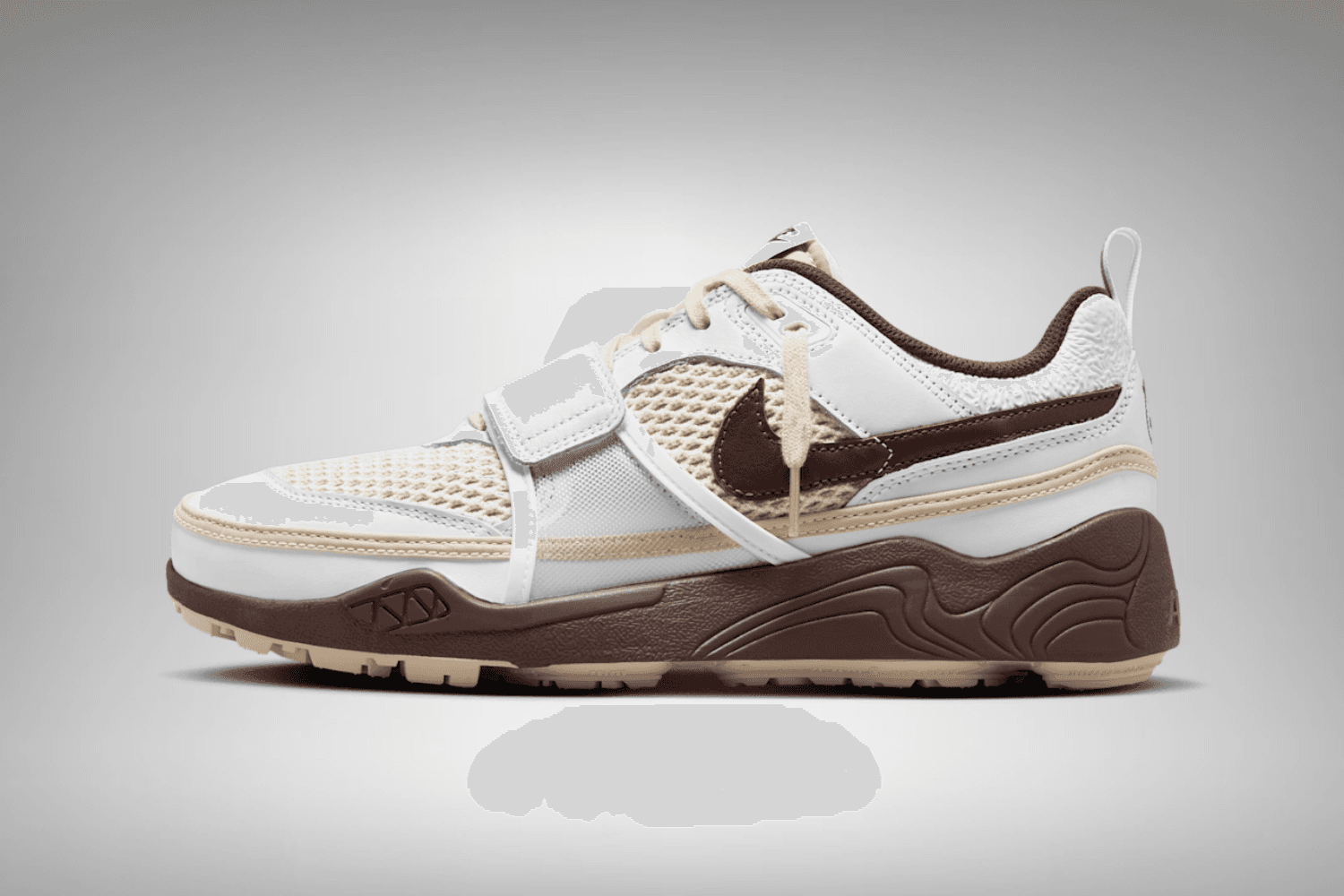 Travis Scott x Nike Zoom Field Jaxx ‘Light Chocolate’: let's take a look at the official images