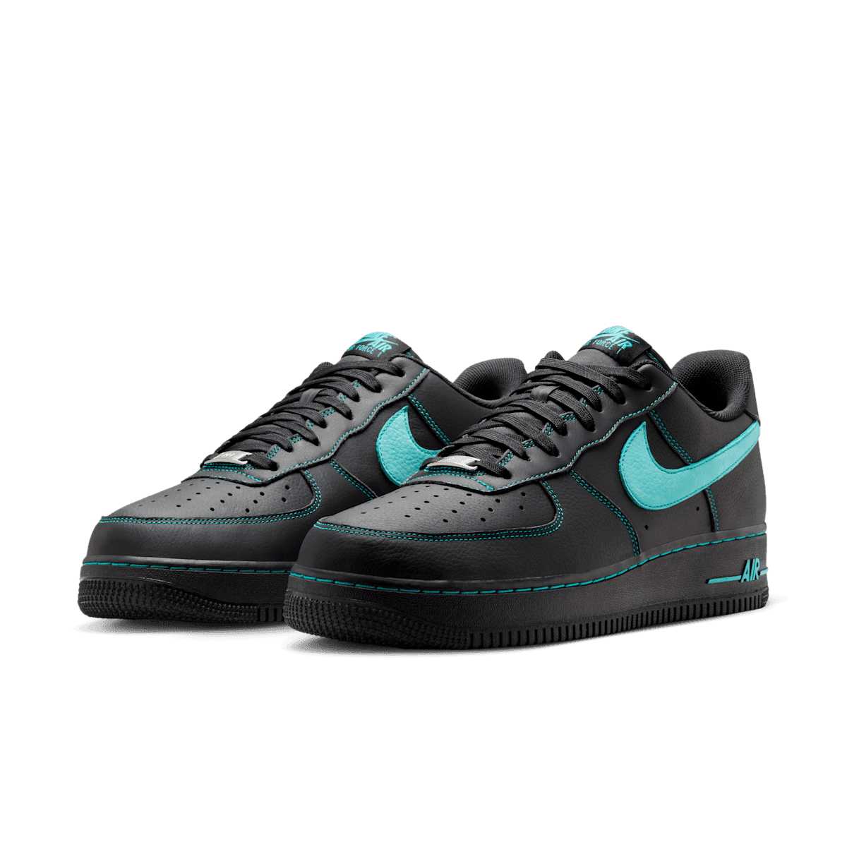 Nike Air Force 1 '07 LV8 'Black & Aurora Green'