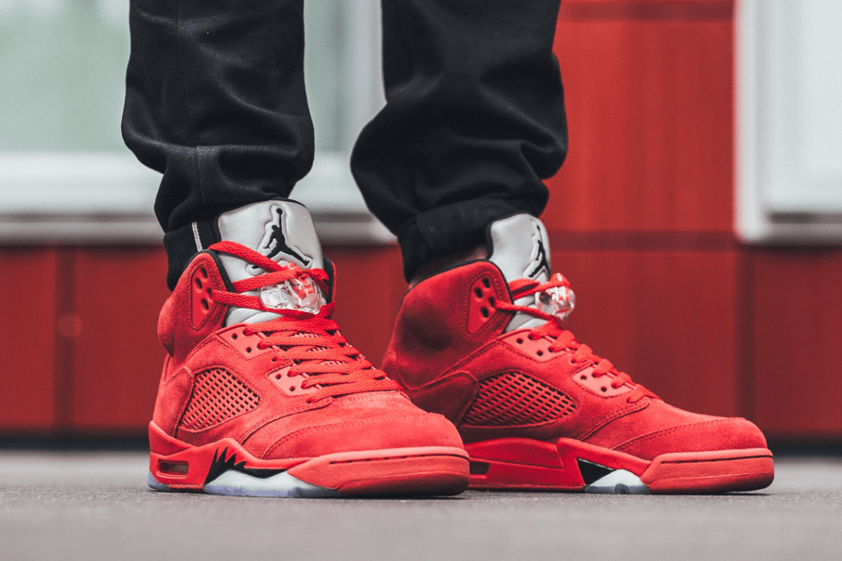 Air Jordan 5 'Red Suede'