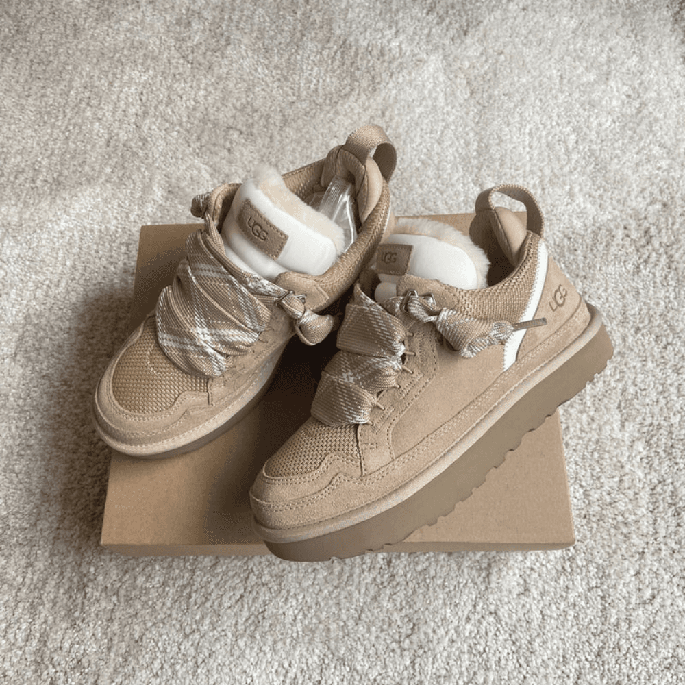 beige ugg lowmel sneakers