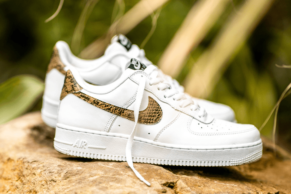 Nike Air Force 1 Low PRM QS &#8216;Ivory Snake&#8217; maakt opnieuw zijn comeback