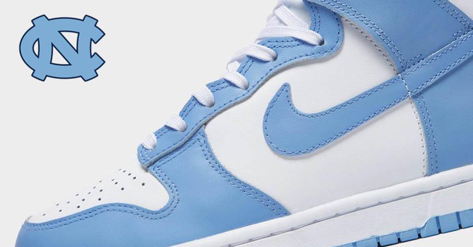 Er komt een Nike Dunk High &#8216;University Blue&#8217; aan