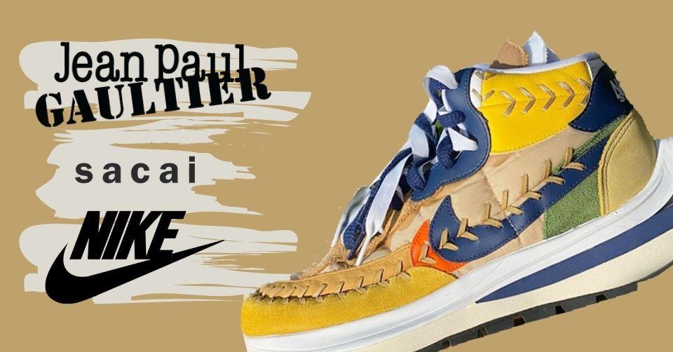 Een nieuwe Nike x Jean Paul Gaultier x sacai samenwerking