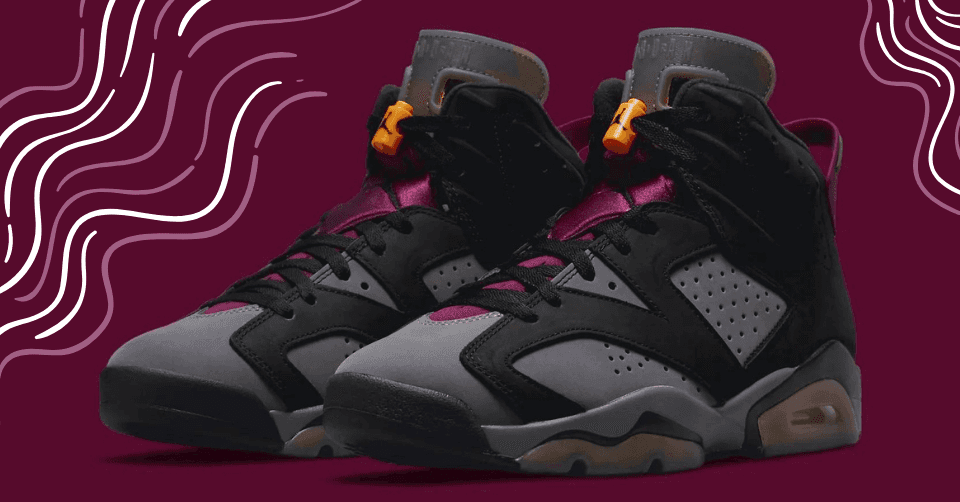 De Air Jordan 6 Retro &#8216;Bordeaux&#8217; heeft een releasedatum