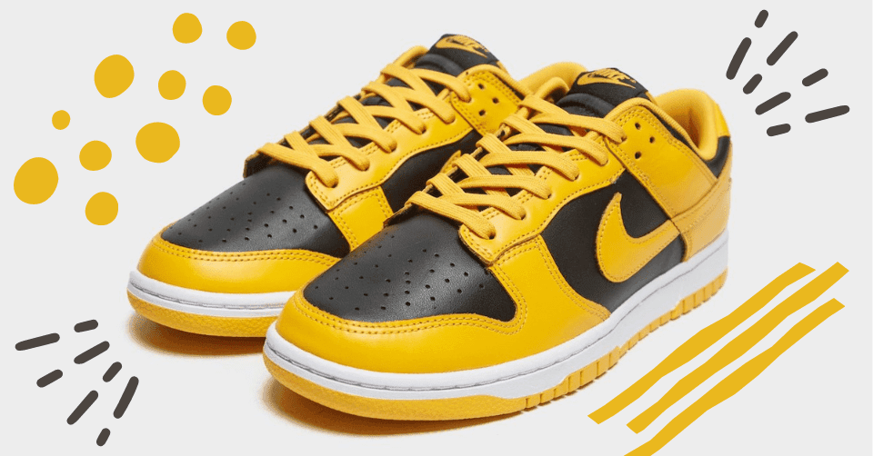 De officiële beelden van de Nike Dunk Low &#8216;Goldenrod&#8217;