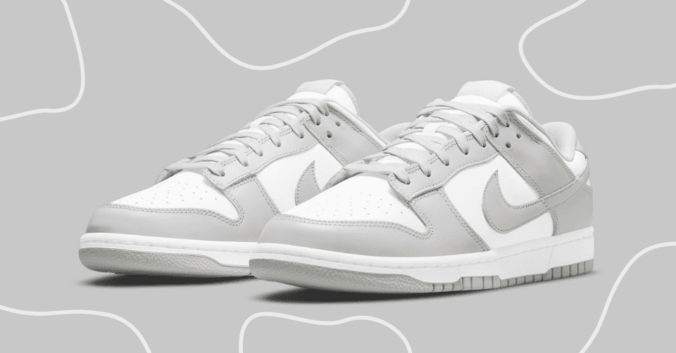 Er komt een Nike Dunk Low &#8216;Grey Fog&#8217; aan voor de dames