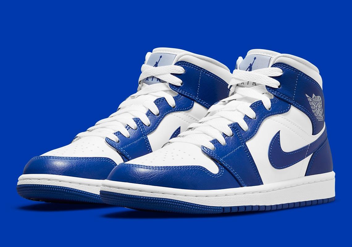 Air Jordan 1 Mid 'Kentucky Blue'