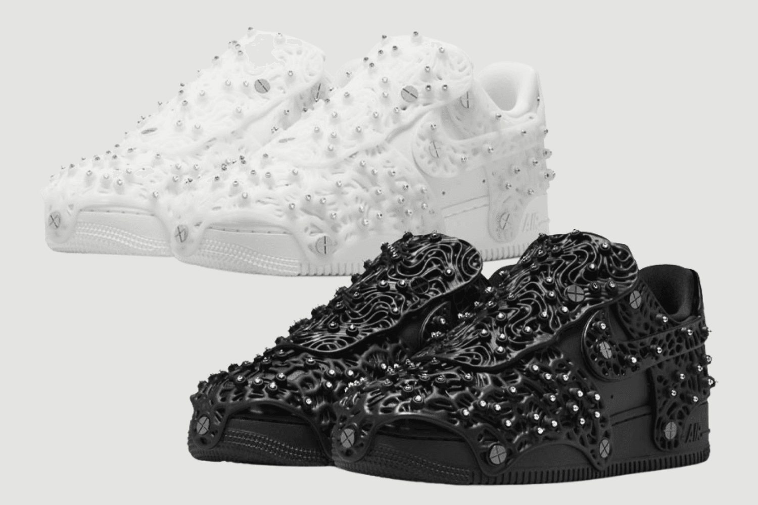 De Swarovski x Nike Air Force 1 heeft een opmerkelijk design