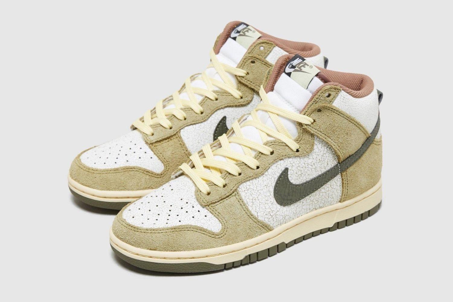 Nike brengt de Dunk High &#8216;Re-Raw&#8217; uit met een worn look