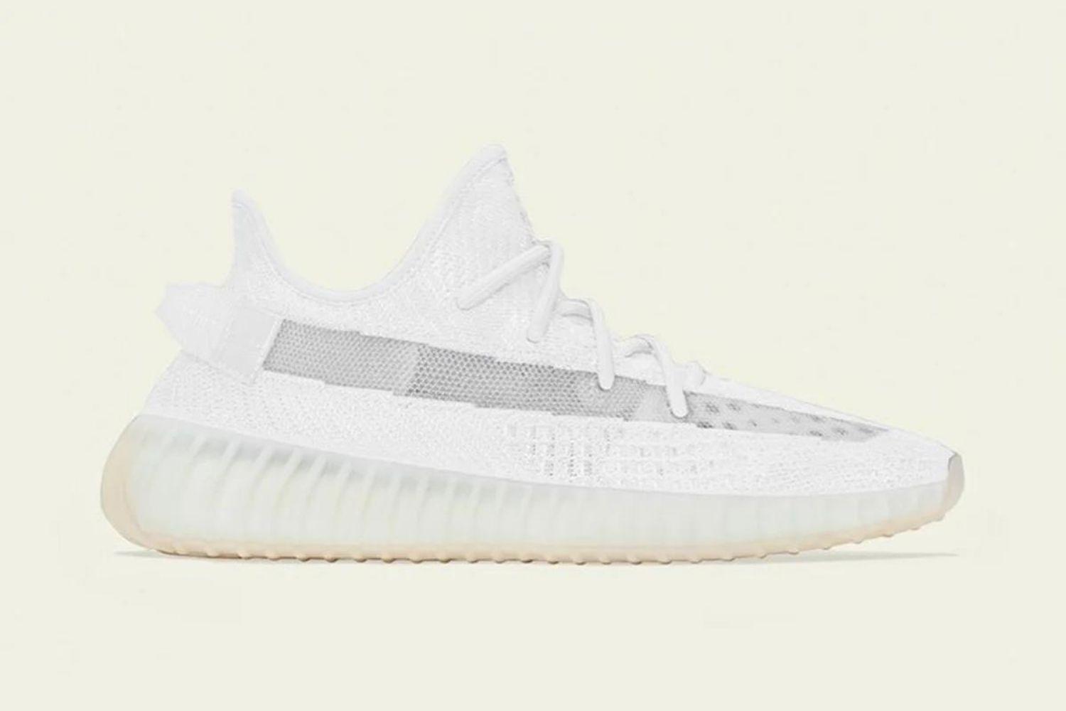 De adidas Yeezy 350 v2 komt in &#8216;Cotton White&#8217; in 2022