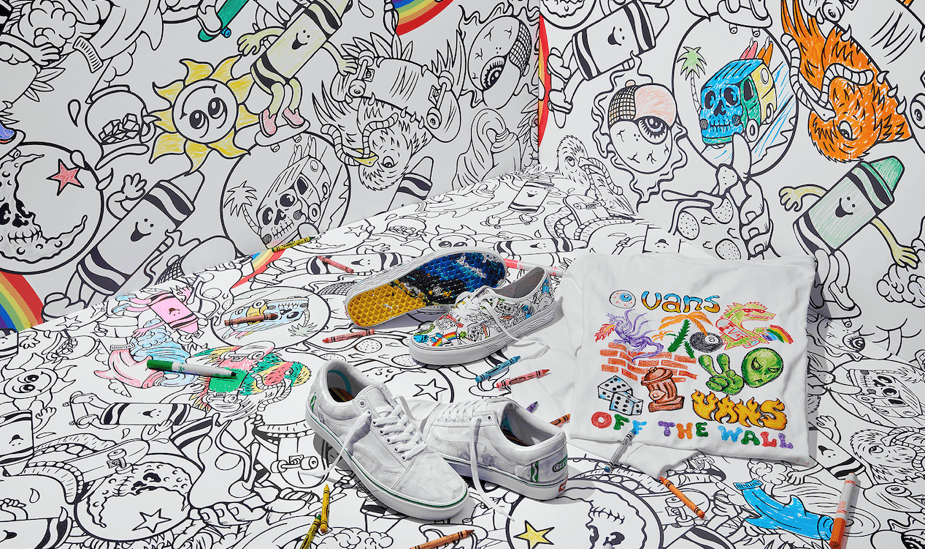 Vans x Crayola collectie