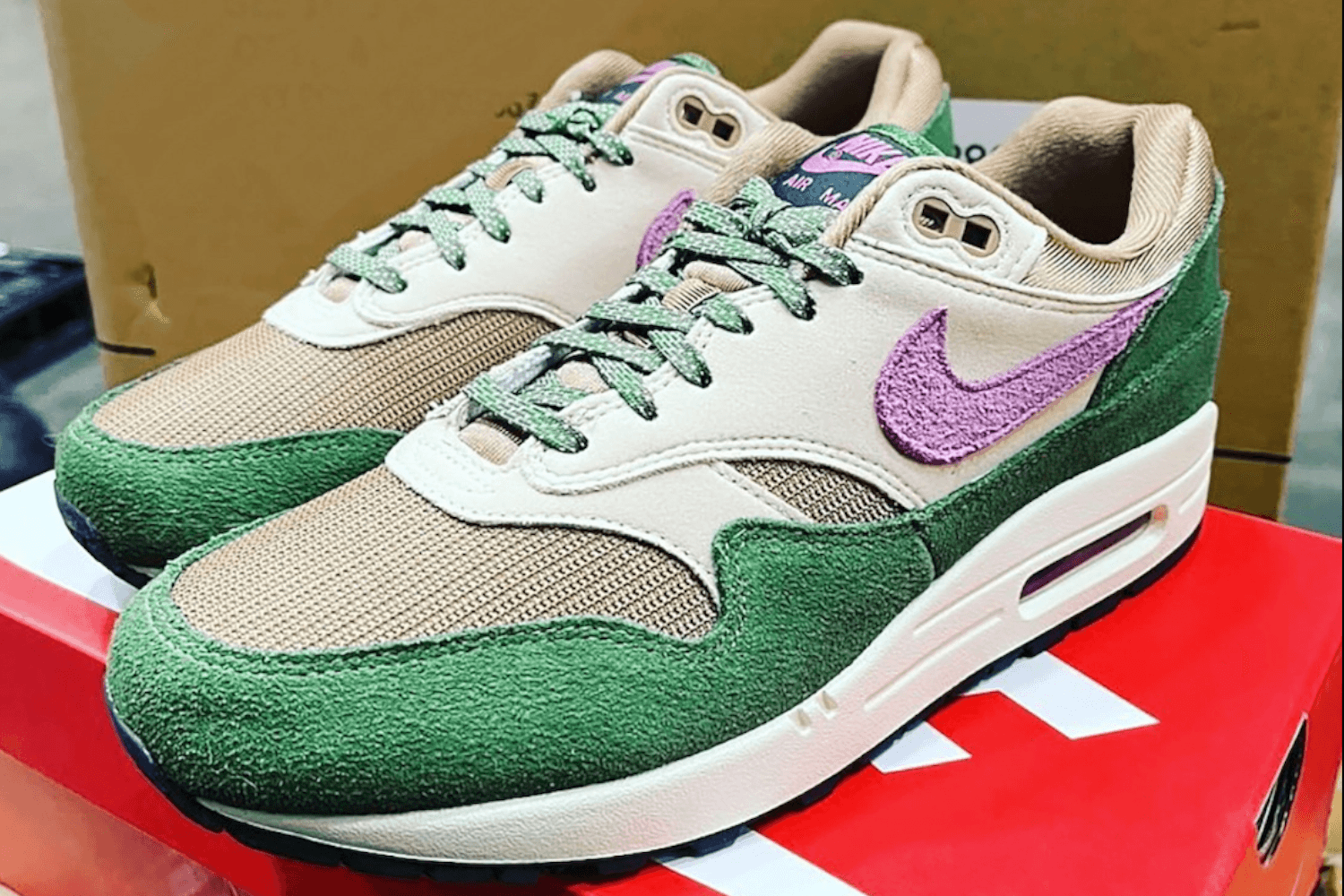 Eerste beelden van de Air Max 1 &#8216;Treeline&#8217;