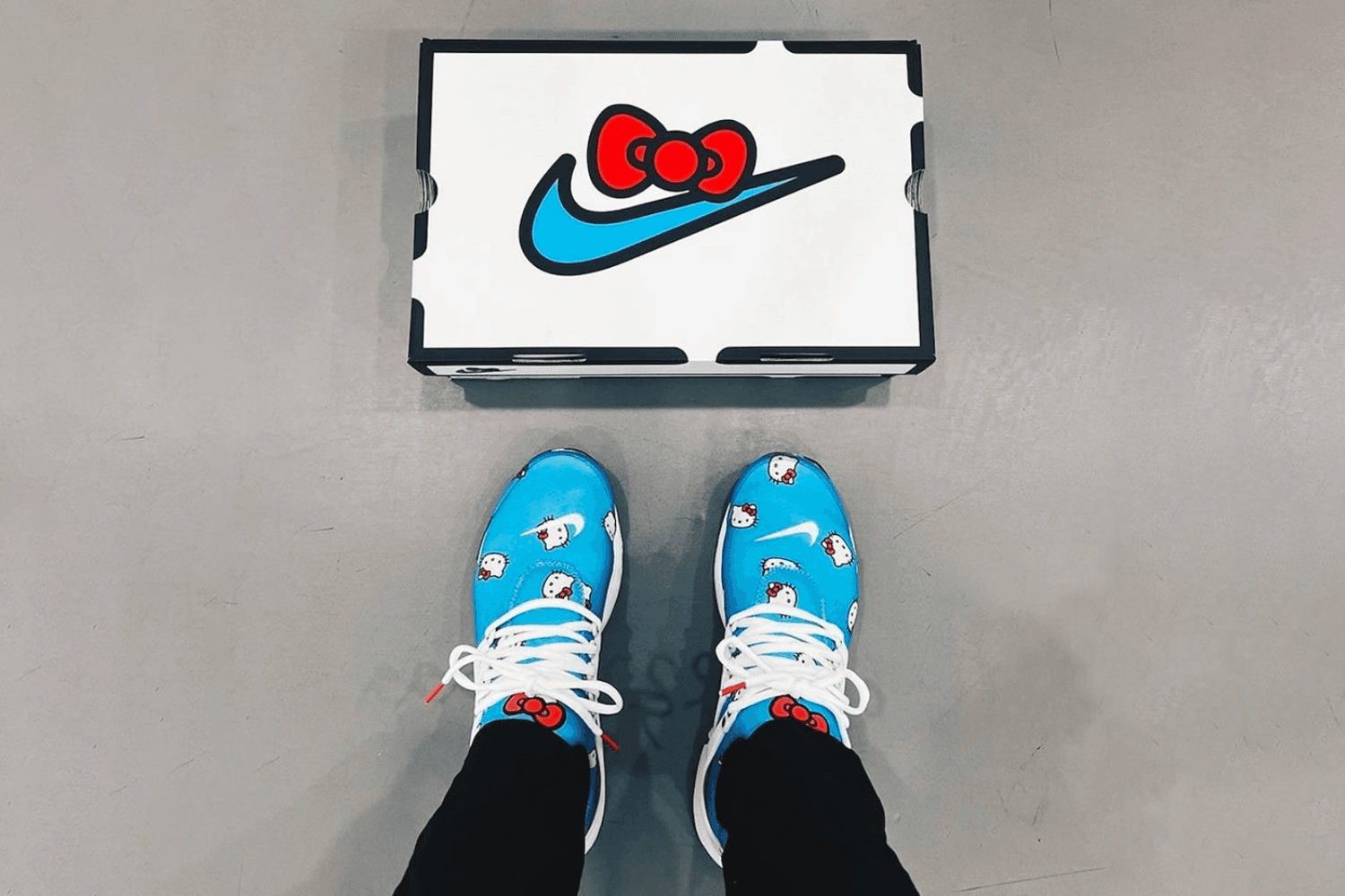 Eerste beelden van de Hello Kitty x Nike Air Presto