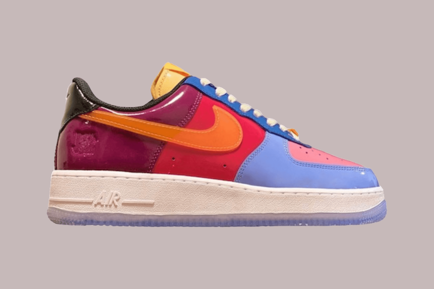 Eerste beelden Nike X UNDEFEATED Air Force 1 Low Multi-Patent