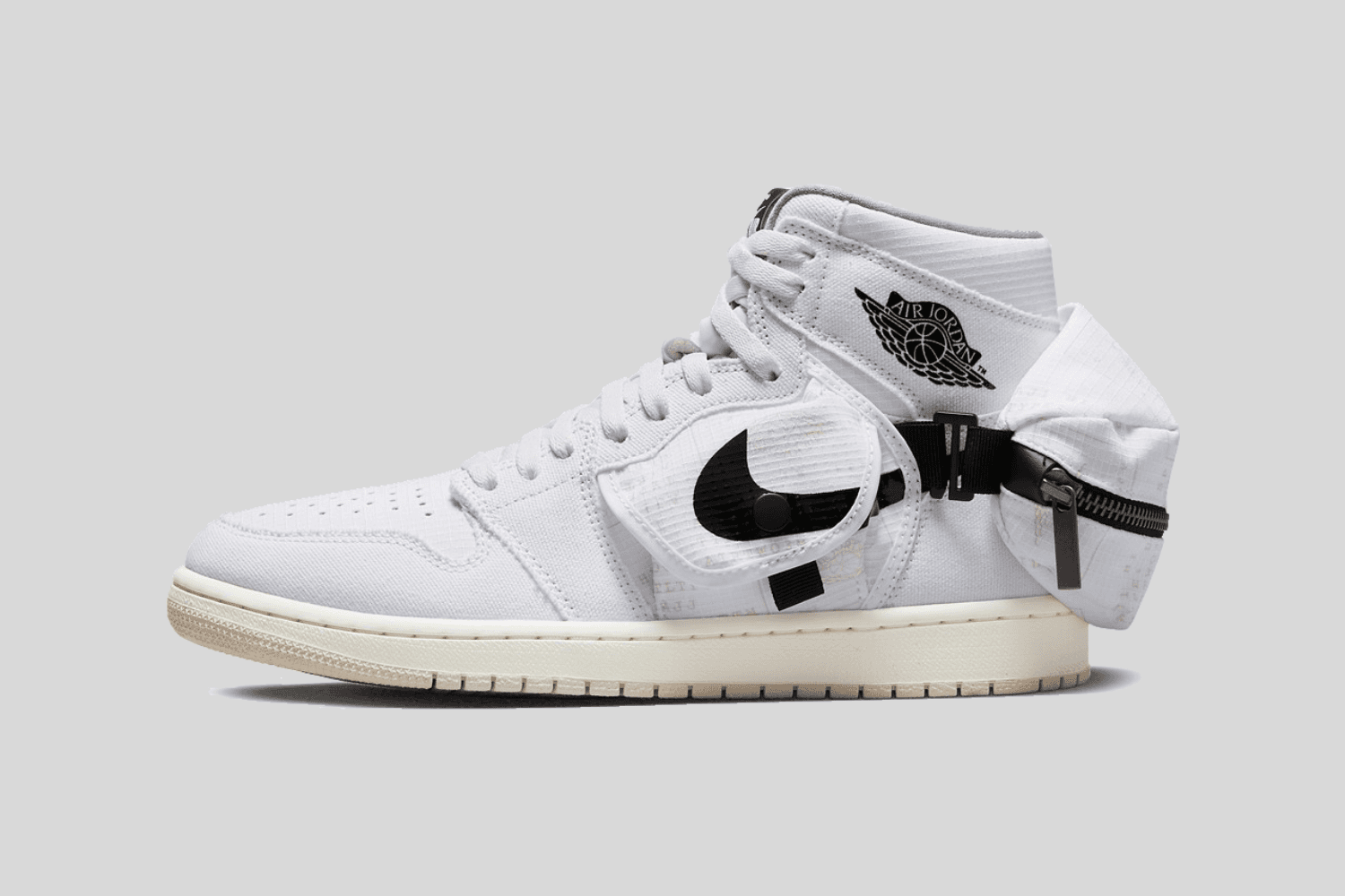 Air Jordan 1 High Stash keert terug in &#8216;White Nylon&#8217;