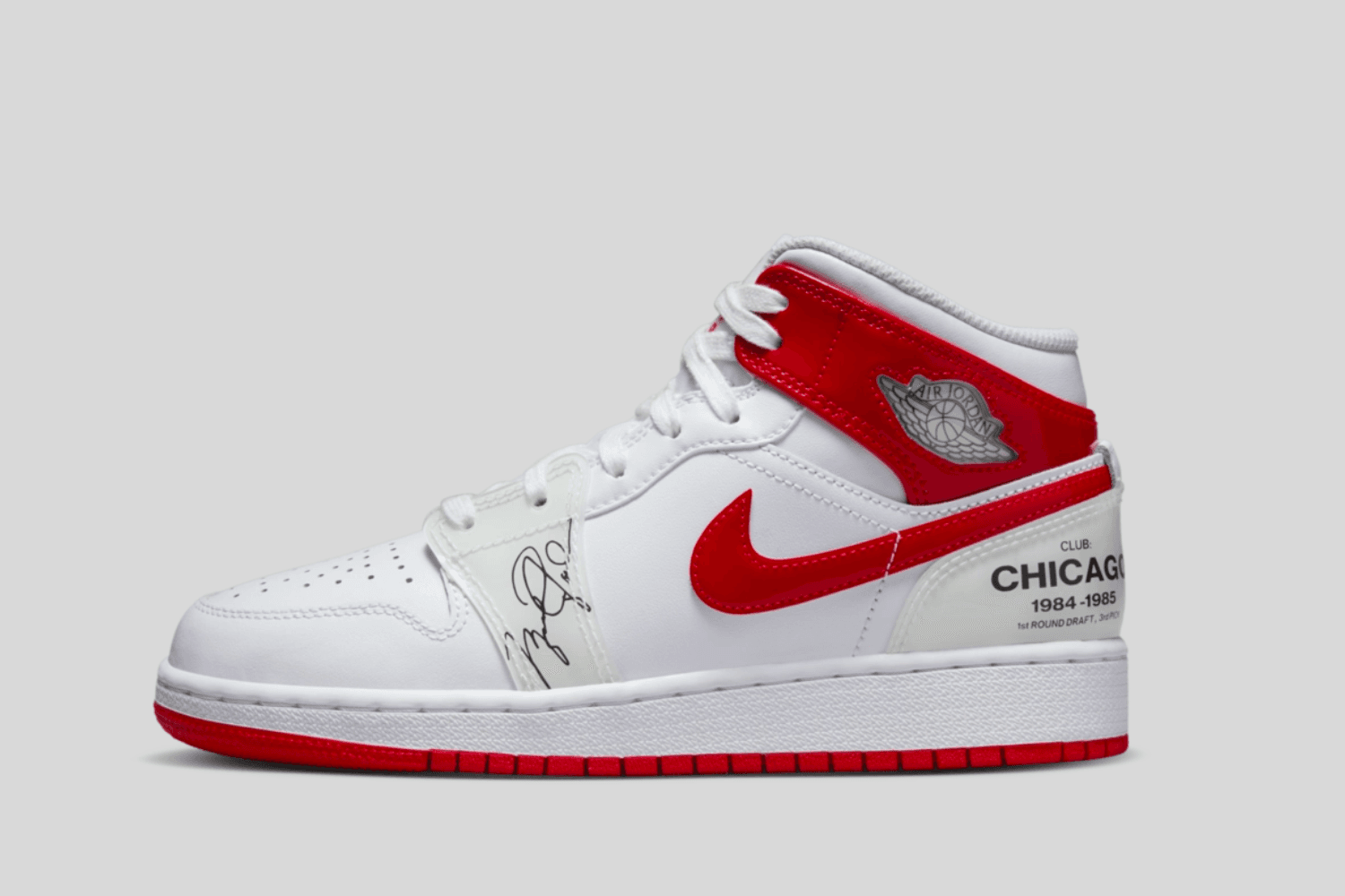 Nike toont officiële beelden Air Jordan 1 Mid GS &#8216;Rookie Season&#8217;