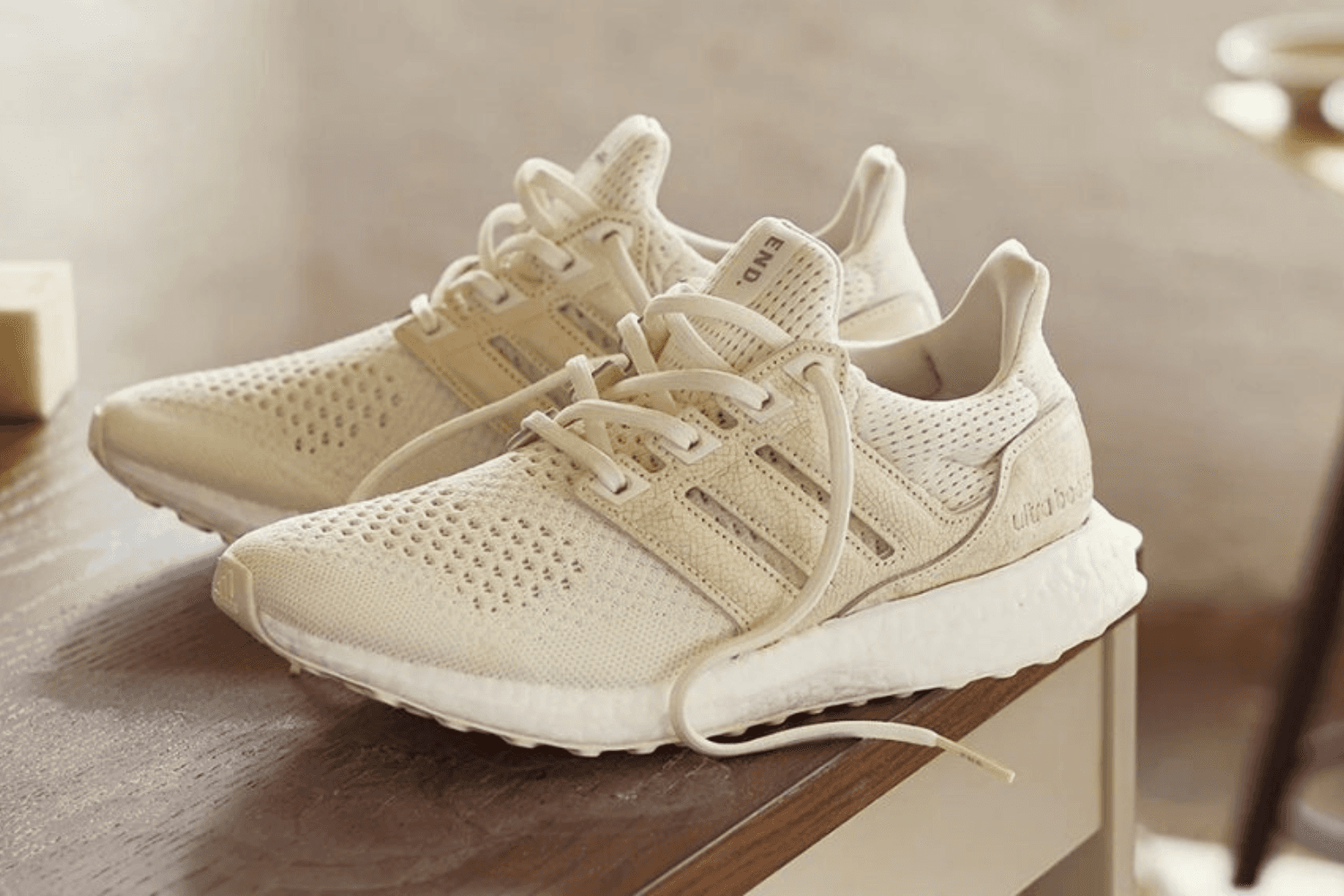 END. x adidas Ultra BOOST OG 1.0 &#8216;Ceramic Craze&#8217; release