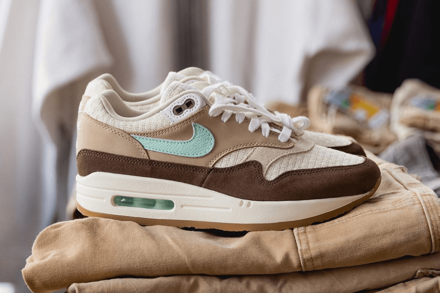 De Nike Air Max 1 &#8216;Crepe Hemp&#8217; heeft een release datum