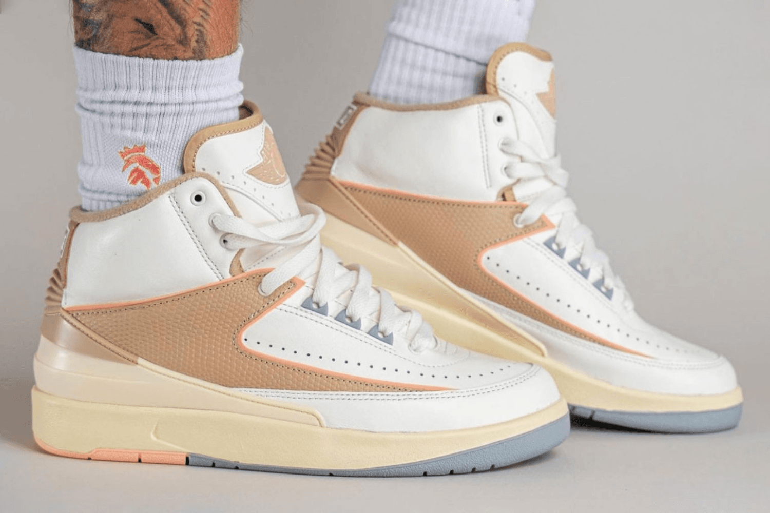 On-Foot beelden van de Air Jordan 2 &#8216;Craft&#8217;