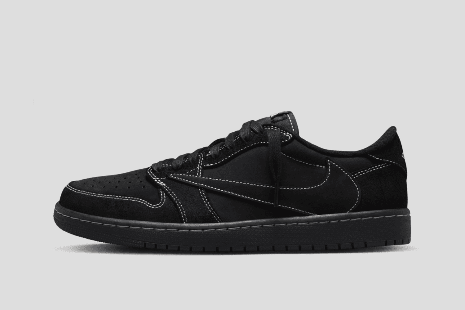 De Travis Scott x Air Jordan 1 Low ‘Black Phantom&#8217; is bijna hier!