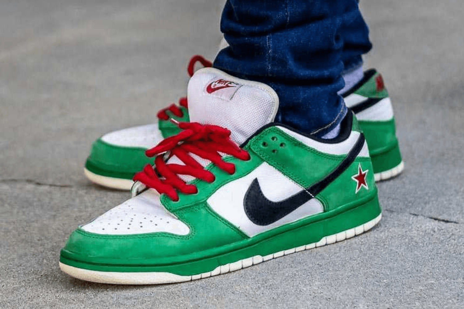 Nike SB Dunk Low &#8216;Heineken 2.0&#8217; wordt verwacht in 2023