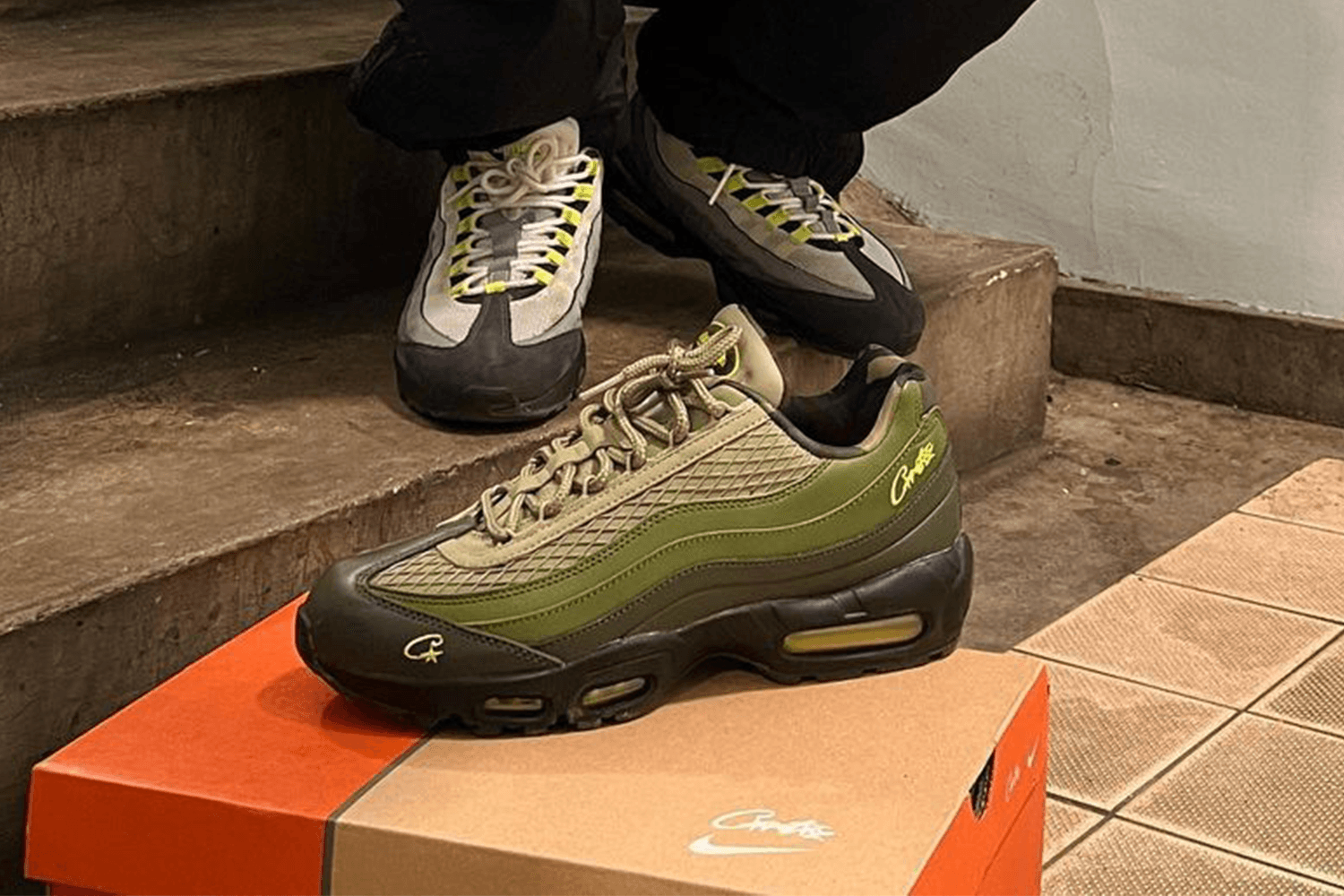 Nike en Corteiz werken samen aan een Air Max 95