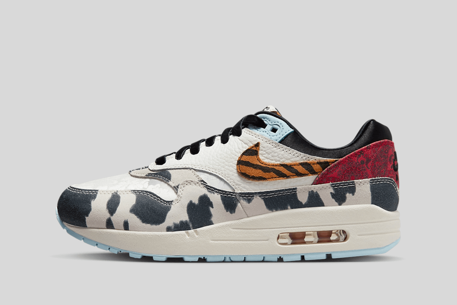 Officiële beelden Nike Air Max 1 ’87 WMNS &#8216;Tiger Swoosh&#8217;