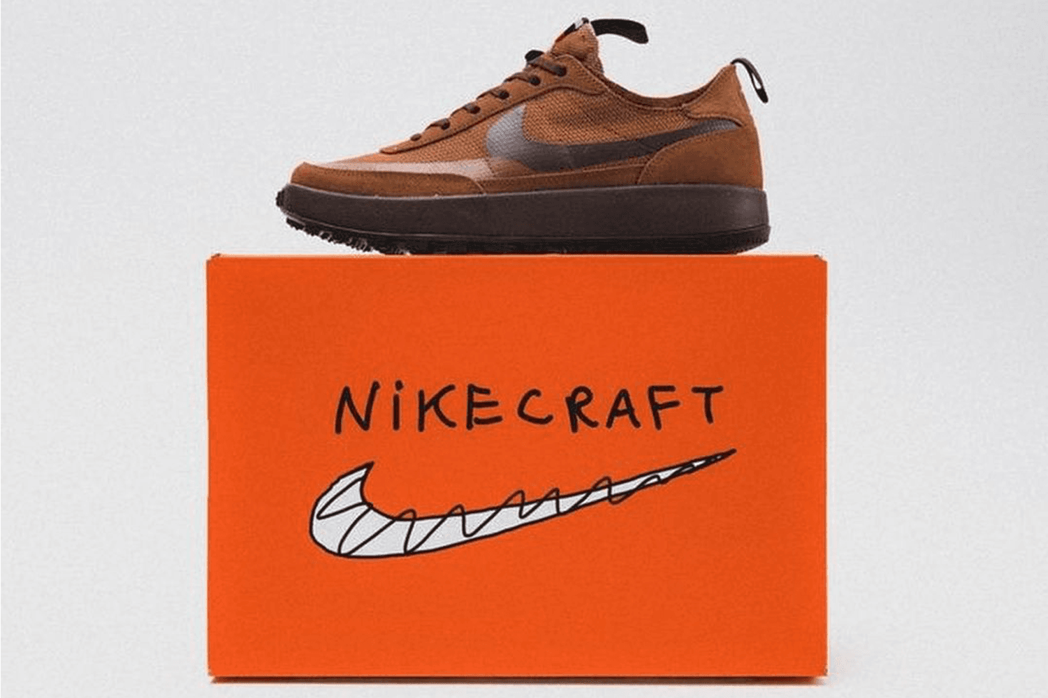 Release Reminder: Tom Sachs x NikeCraft GPS &#8216;Field Brown&#8217;