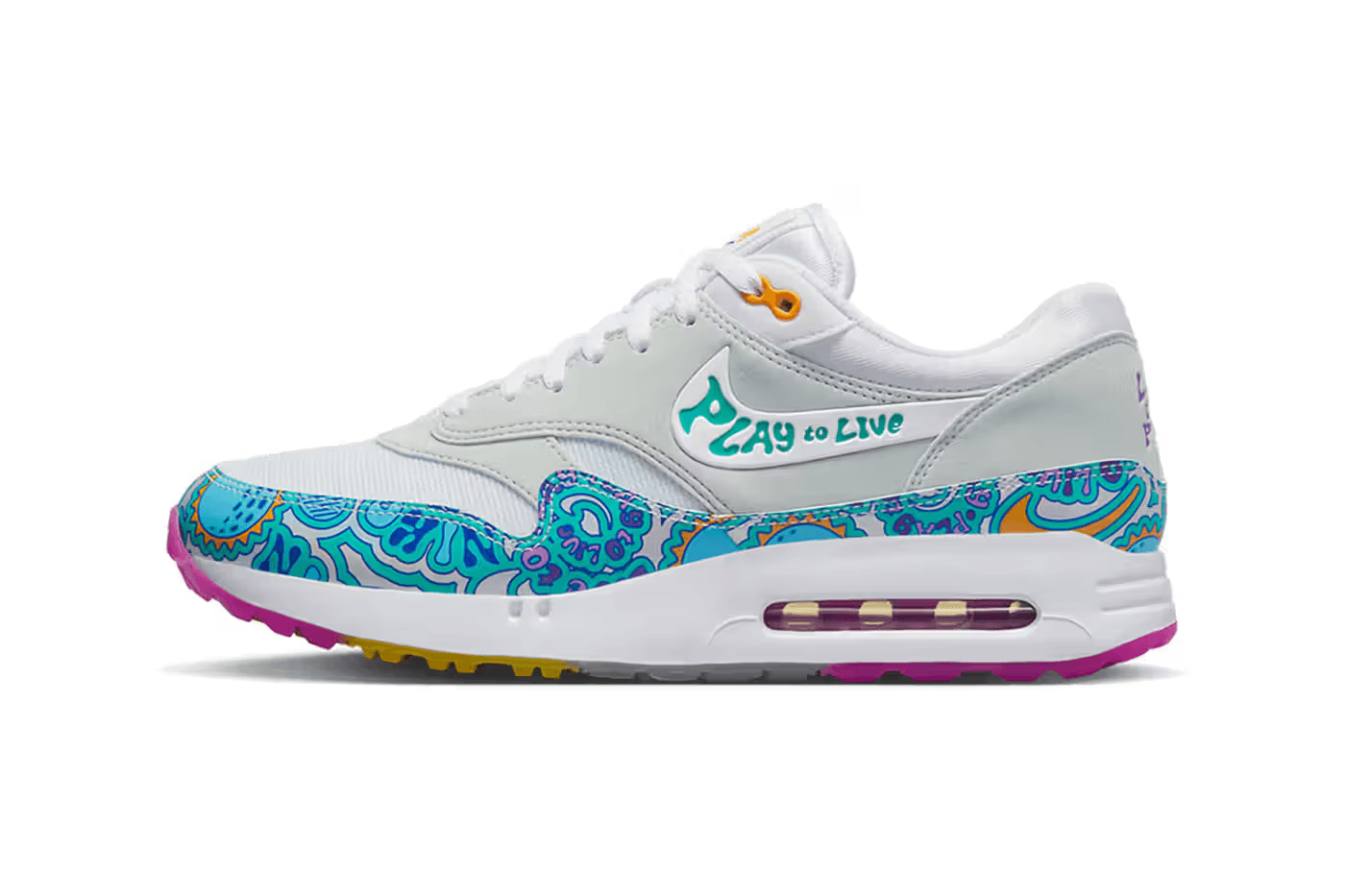 Nike Air Max 1 Golf 'Play to Live' zijkant