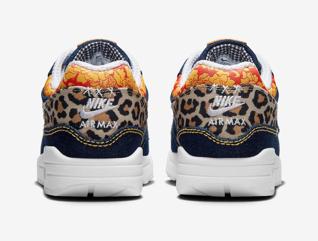 Nike Air Max 1 'Denim LEOPARD PRINt'