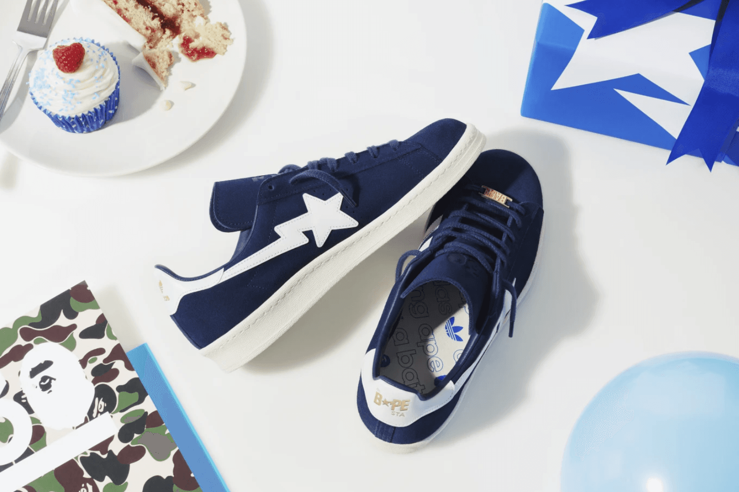 adidas en BAPE brengen een vijfdelige samenwerking uit voor 30e jubileum