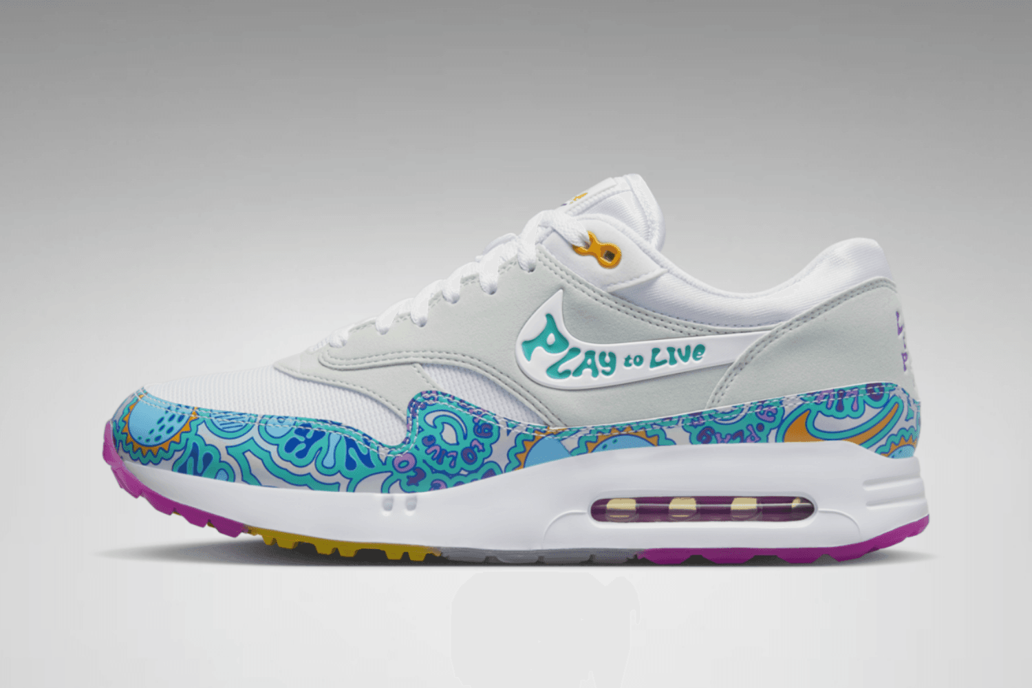 Nike brengt ons de opvallende Air Max 1 Golf &#8216;Play to Live&#8217;