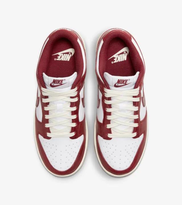 Nike Dunk Low PRM WMNS 'Team Red' bovenkant