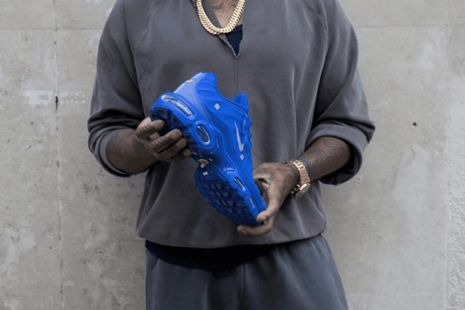 Eerste beelden A-Cold-Wall x Nike Air Max Plus &#8216;Varsity Royal&#8217;